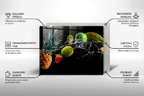 Copri piano induzione Frutta in acqua