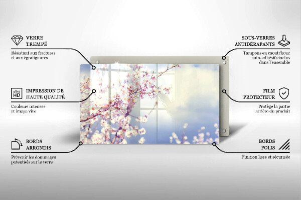 Copri piano induzione Albero fiorito