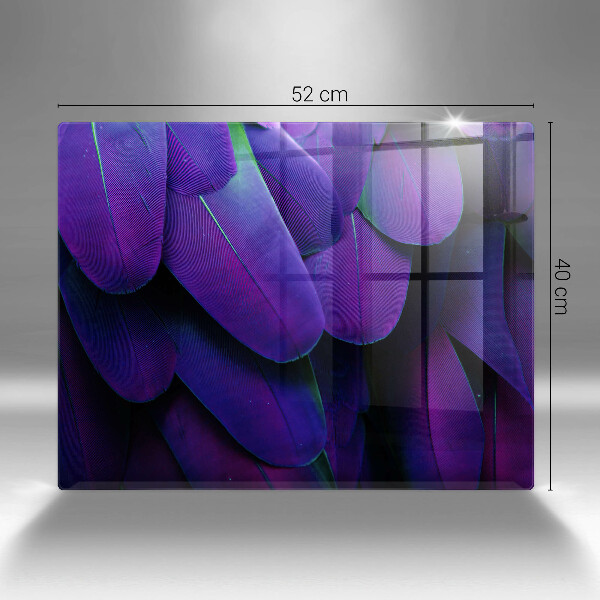 Copri piano induzione Piume al neon