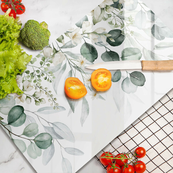 Copri piano induzione Piante ad acquerello