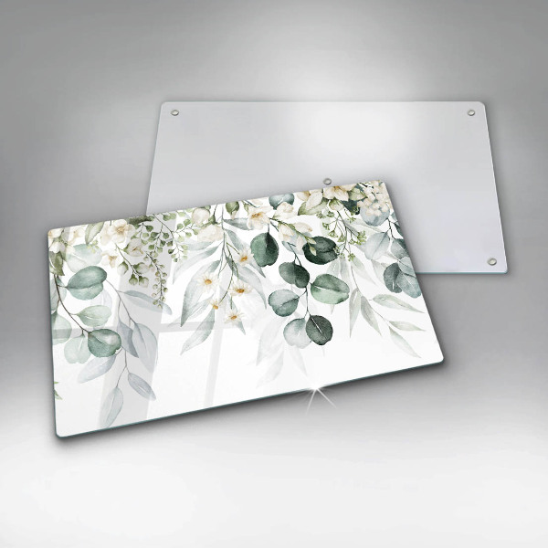 Copri piano induzione Piante ad acquerello