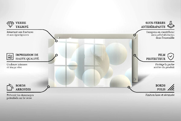 Copri piano induzione Palline 3D moderne