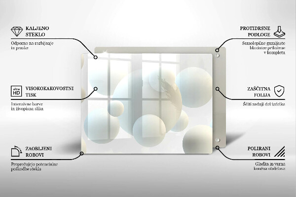 Copri piano induzione Palline 3D moderne