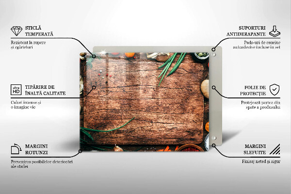 Copri piano cottura Tagliere da cucina in legno