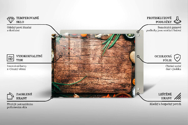 Copri piano cottura Tagliere da cucina in legno