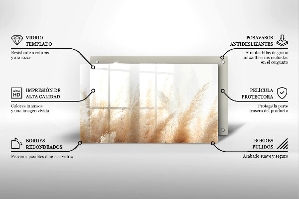 Copri piano cottura Erba della pampa