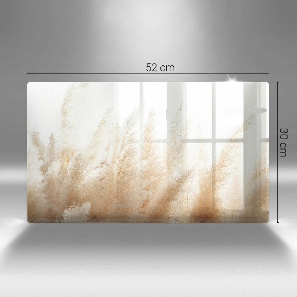 Copri piano cottura Erba della pampa