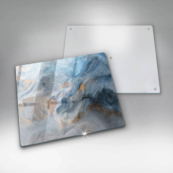 Copri piano cottura Trama di marmo