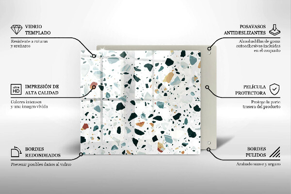 Copertura piano induzione Gres chiaro