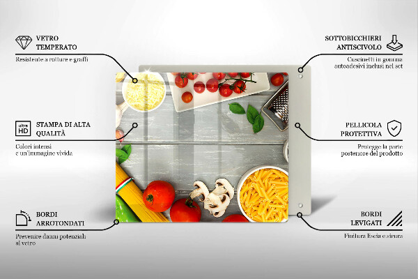 Copertura piano induzione Cibo da cucina