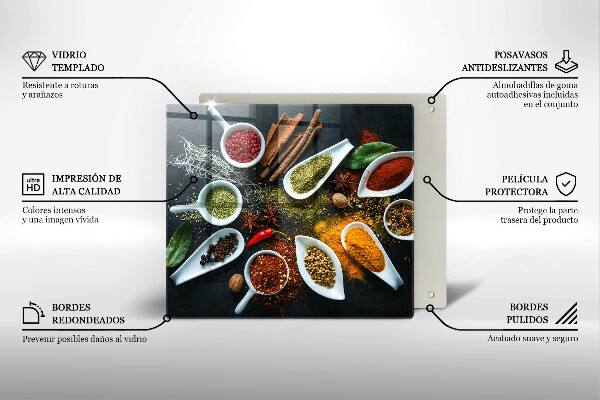 Copri piano cottura Spezie da cucina