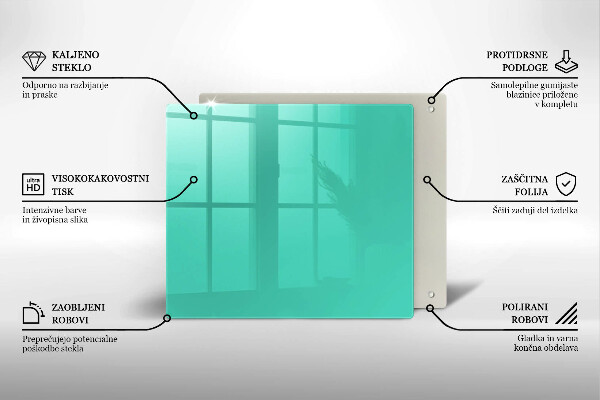 Copri piano cottura Colore verde