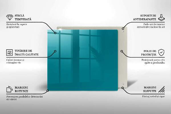 Copri piano cottura Turchese