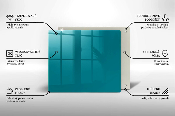 Copri piano cottura Turchese