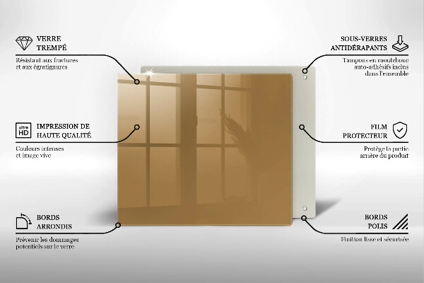 Copri piano cottura Colore beige