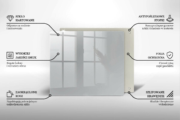 Copri piano cottura Colore grigio