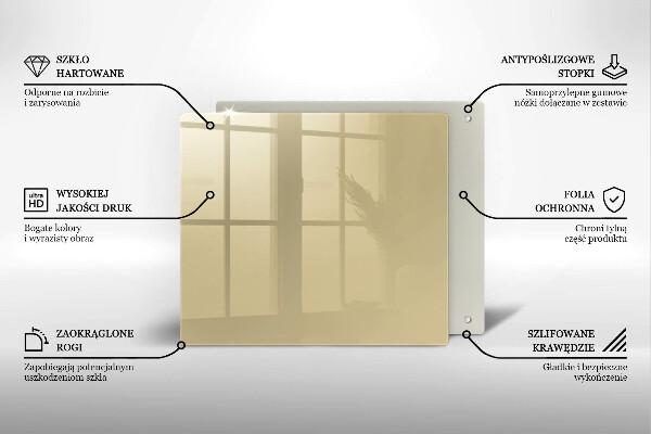 Copri piano cottura Colore beige