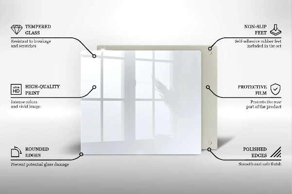 Copri piano cottura Colore bianco