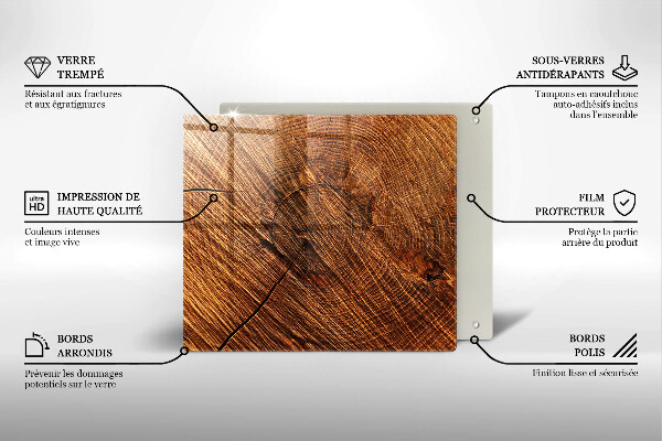 Copri piano cottura Struttura in legno