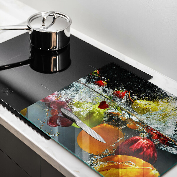 Copri piano cottura Frutta succosa in acqua