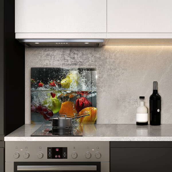 Copri piano cottura Frutta succosa in acqua