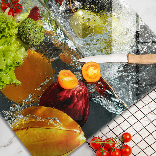 Copri piano cottura Frutta succosa in acqua