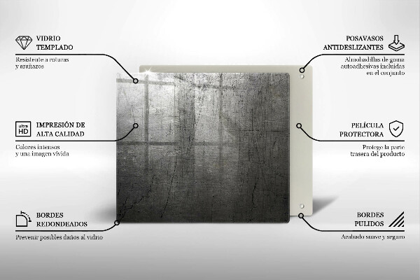 Copri piano cottura Struttura del metallo