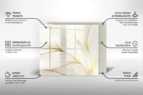 Copertura piano induzione Modello di linee moderne