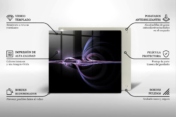 Copertura piano induzione Astrazione moderna
