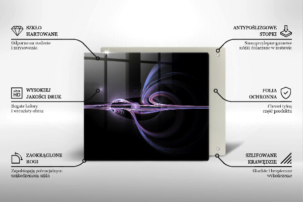 Copertura piano induzione Astrazione moderna