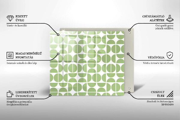 Copertura piano induzione Modello di forme boho