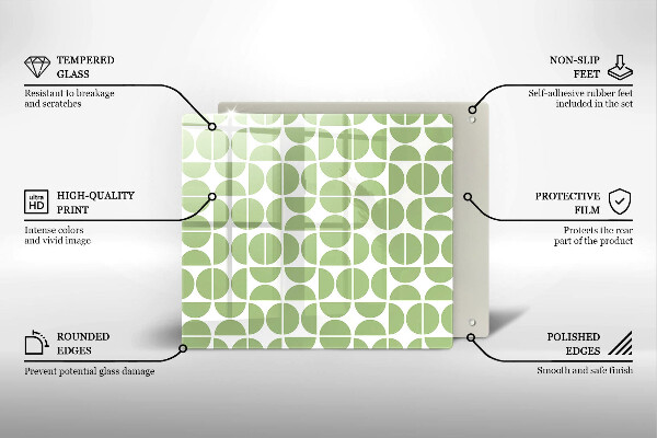 Copertura piano induzione Modello di forme boho