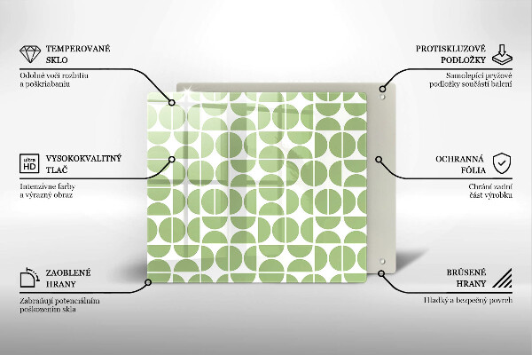 Copertura piano induzione Modello di forme boho