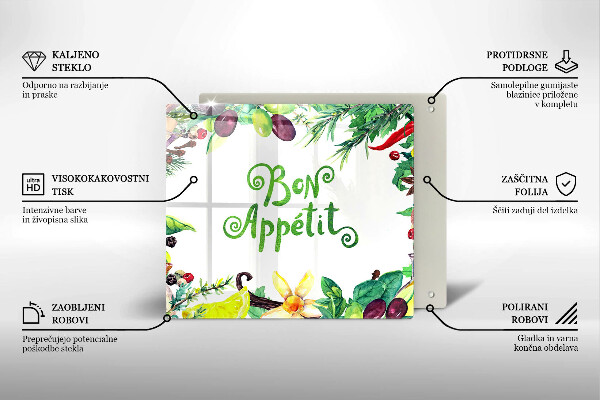 Copertura piano induzione Iscrizione Bon Appetit