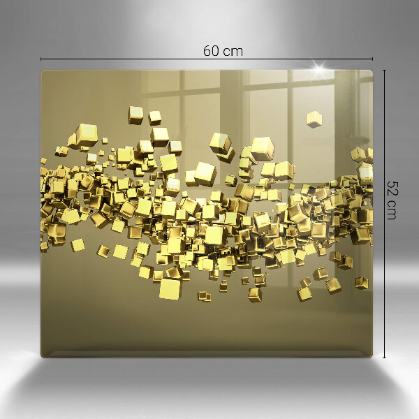 Copertura piano induzione Geometria astratta 3D