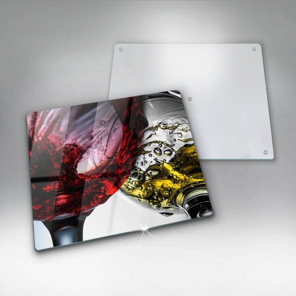 Copri piano cottura Bicchieri di vino