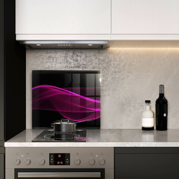 Copri piano cottura Astrazione rosa