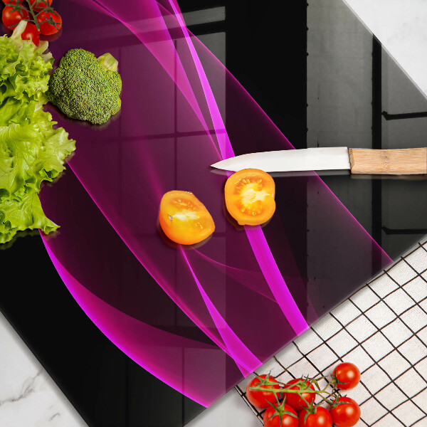 Copri piano cottura Astrazione rosa