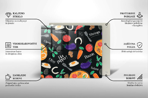 Copertura piano induzione Illustrazione del cibo