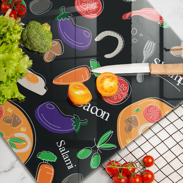 Copertura piano induzione Illustrazione del cibo