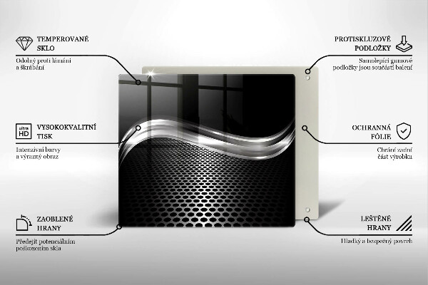 Copri piano cottura Struttura in metallo