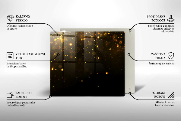 Proteggi piano induzione Scintillio d'oro
