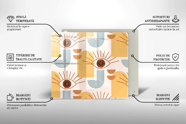 Copertura piano induzione Modello occhi boho