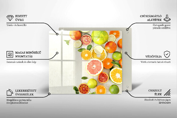 Copertura piano induzione Agrumi