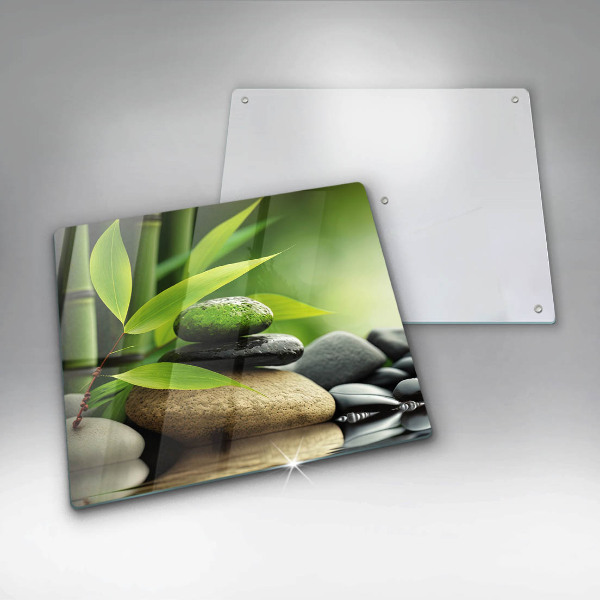 Copertura piano induzione Pietre di bambù Zen