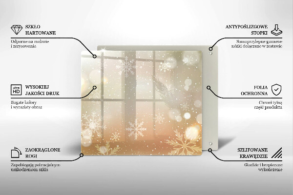 Copertura piano induzione Fiocchi di neve