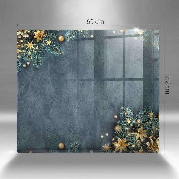 Copri piano cucina decorazioni natalizie