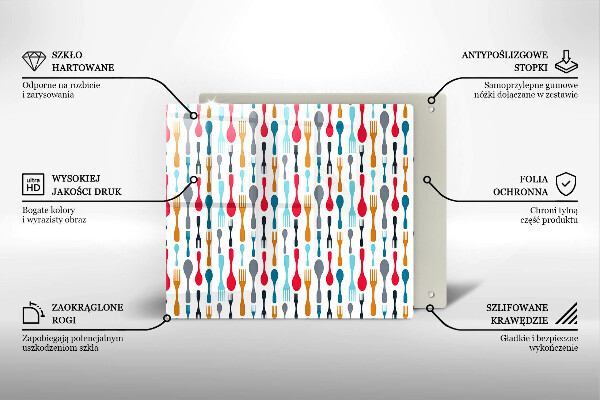 Copri piano cucina Illustrazione del cucchiaio