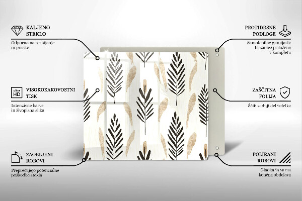 Copri piano cucina Piante bohémien