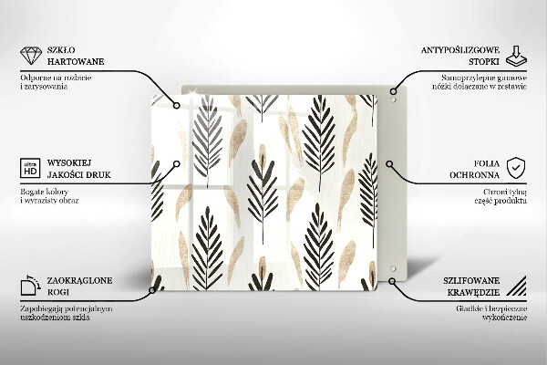 Copri piano cucina Piante bohémien